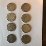 8 prachtige zilveren 5 FR Leopold II, Postzegels en Munten, Munten | België, Ophalen of Verzenden, Zilver, Losse munt