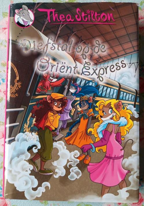 Thea Stilton - 10. Diefstal op de Oriënt Express, Boeken, Kinderboeken | Jeugd | onder 10 jaar, Zo goed als nieuw, Fictie algemeen