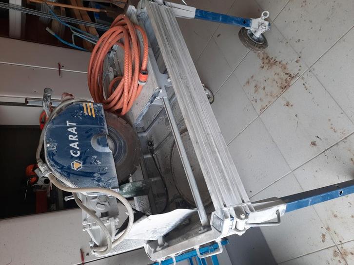 Carat T 3510 met laser, Doe-het-zelf en Bouw, Gereedschap | Zaagmachines, Gebruikt, Cirkelzaag, 70 mm of meer, Ophalen