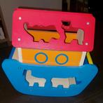 Houten Ark Boot, Kinderen en Baby's, Ophalen, Zo goed als nieuw, Puzzelen