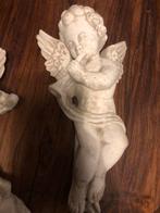 2 antieke stenen engeltjes uit Toscaanse villa ca 1935, Antiek en Kunst, Ophalen of Verzenden