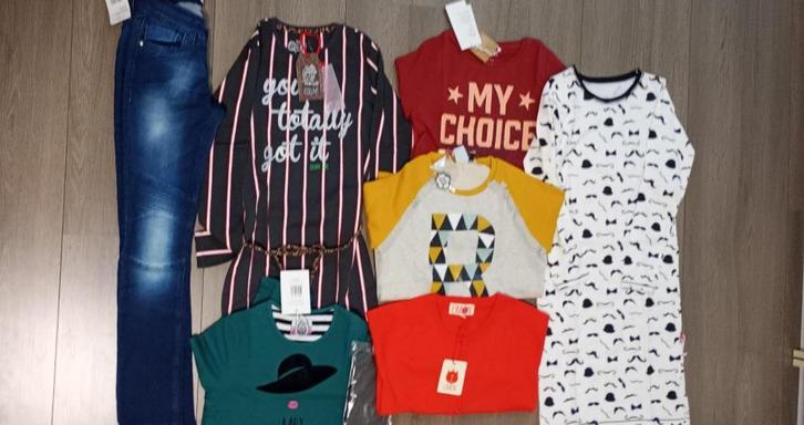 pakketje nieuwe meisjeskleding merken maat 146, Kinderen en Baby's, Kinderkleding | Maat 146, Nieuw, Meisje, Ophalen of Verzenden