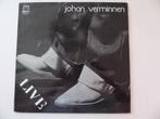 JOHAN VERMINNEN = LIVE (12" ELPEE + INSERT)), Cd's en Dvd's, Ophalen of Verzenden, Zo goed als nieuw, 12 inch, Poprock