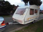 DELTA 320,stapelbed,treinzit 2 pers,treinzit 4 pers---, Caravans en Kamperen, Bedrijf, Treinzit, 50 kg of minder, Tot 500 kg