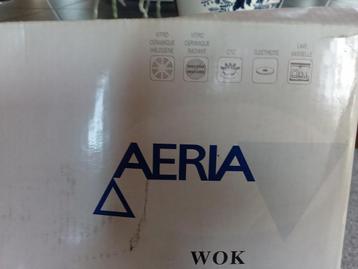 Aria wok 36cm edelstaal beschikbaar voor biedingen