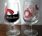 FRIK BEER (Lauwe), Ophalen of Verzenden, Zo goed als nieuw, Glas of Glazen