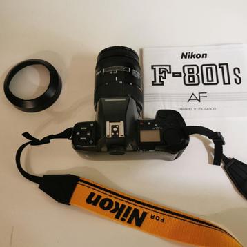 Nikon F-801 AF avec objectifs, Enlèvement, Utilisé, Zoom
