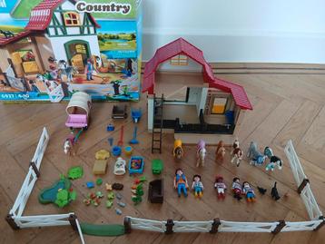 Playmobil ponypark 6927 + extra's beschikbaar voor biedingen