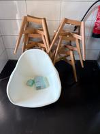 Ikea kuip stoelen, Ophalen, Kunststof, Wit, Zo goed als nieuw