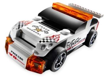 LEGO Tiny Turbos 8130 8121 7452 7800    4 auto's in totaal  