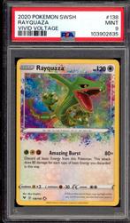 Rayquaza [Étonnamment rare] PSA 9 -138/185-Tension vive 2020, Enlèvement ou Envoi, Comme neuf, Cartes en vrac