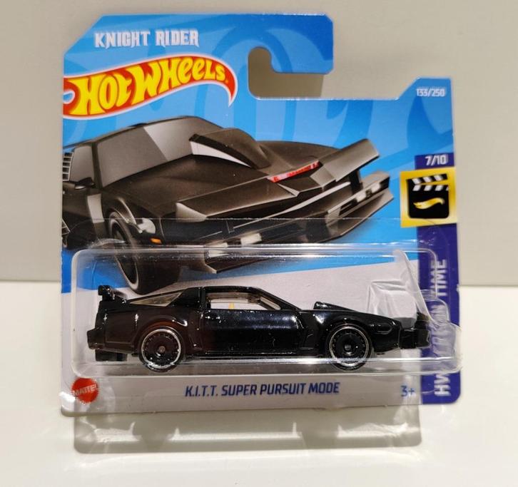 Hot Wheels K.I.T.T. Super Pursuit Mode Knight Rider (2022), Hobby en Vrije tijd, Modelauto's | Overige schalen, Ophalen of Verzenden