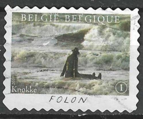 Belgie 2010 - Yvert 4053 /OBP 4072 - Jean-Michel Folon (ST), Timbres & Monnaies, Timbres | Europe | Belgique, Affranchi, Art, Envoi