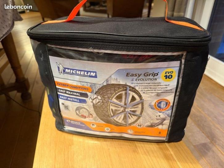 Chaînes à neige composite Michelin Easy Grip Evo 10, Autos : Divers, Chaînes, Neuf, Enlèvement ou Envoi