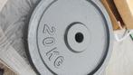 Halterschijven 20kg,15kg,10kg, 5kg, 2,5kg, 1,25kg, Sport en Fitness, Ophalen, Nieuw, Halterschijven