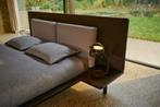 Bed Auping 180x210, Ophalen, Bruin, 210 cm, Tweepersoons