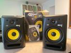 KRK Rokit 6 G2 (set) – Zeer goede staat + originele dozen &, Audio, Tv en Foto, Gebruikt, 120 watt of meer, Front, Rear of Stereo speakers