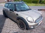 Mini cooper 1.6 benzine met panoramisch schuifdak, Auto's, Mini, Lederen bekleding, Zwart, Leder, Bedrijf