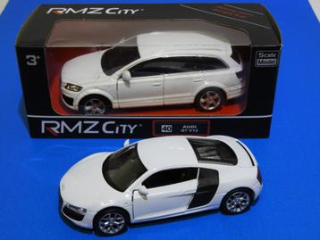 Audi R8 + Q7 Schaalmodellen beschikbaar voor biedingen