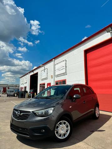 Opel Crossland X 2019 1.2i 55000km led/aplcrply/pdc/siègchf, Autos, Argent ou Gris, Achat, Euro 6, Entreprise