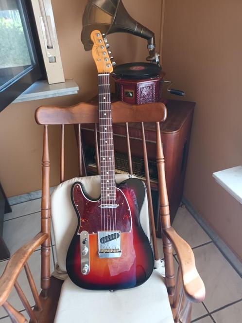 Linkshandige Fender American Professional II Telecaster, Muziek en Instrumenten, Snaarinstrumenten | Gitaren | Elektrisch, Zo goed als nieuw