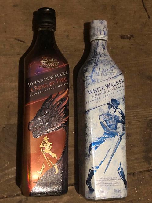 Johnnie Walker - Game of Thrones Whiskey flessen, Collections, Marques & Objets publicitaires, Utilisé, Emballage, Enlèvement ou Envoi