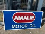AMALIE motor olie reclamebord, Reclamebord, Gebruikt, Ophalen of Verzenden