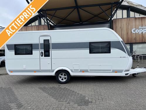 Hobby De Luxe 515 UHL 2024 BLACKLINE ACTIE!, Caravans en Kamperen, Caravans, Bedrijf, tot en met 4, 1250 - 1500 kg, Rondzit, Hobby