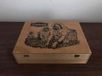 Lipton houten theedoos thee doos box afbeelding, Ophalen of Verzenden