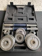 Halterset, Sport en Fitness, Fitnessmaterialen, Ophalen, Gebruikt, Halterset