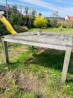 Tuintafel, Tuin en Terras, Ophalen, Gebruikt, Vierkant, Teakhout
