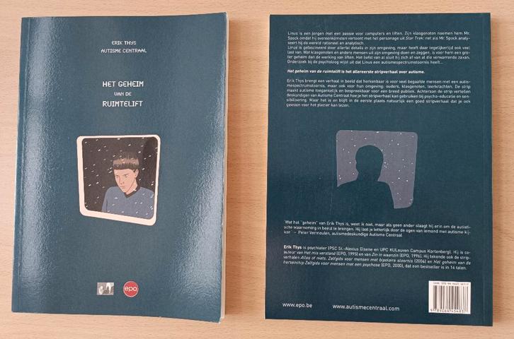 Stripverhaal autisme 'Het geheim van de ruimtelift' NIEUW, Boeken, Psychologie, Nieuw, Overige onderwerpen, Ophalen