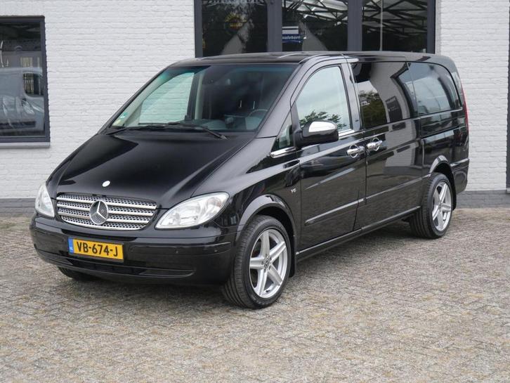 Mercedes-Benz Viano 3.0 CDI DC Lang Ecc Leder Navi Pdc Young, Auto's, Bestelwagens en Lichte vracht, Bedrijf, ABS, Airconditioning