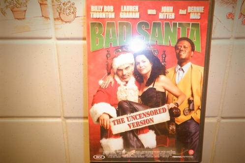 DVD Bad santa.The Uncensored Version !.(Billy Bob Thornton), Cd's en Dvd's, Dvd's | Komedie, Zo goed als nieuw, Actiekomedie, Vanaf 12 jaar