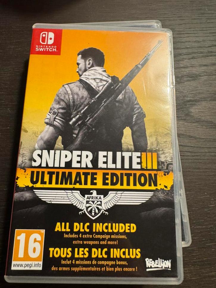 Sniper Elite III - Ultimate Edition, Games en Spelcomputers, Games | Nintendo Switch, Avontuur en Actie, Vanaf 18 jaar, Ophalen of Verzenden