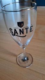 3 santé bierglazen. 33cl. Nieuw., Ophalen of Verzenden, Nieuw