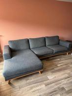 Zetel met chaise longue, Huis en Inrichting, Ophalen, Gebruikt