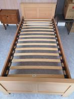 een persoons bed, Ophalen, 90 cm, Eenpersoons, Steigerhout