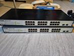 2x D-Link dgs-1224t 24-poort switch, Ophalen of Verzenden, Gebruikt