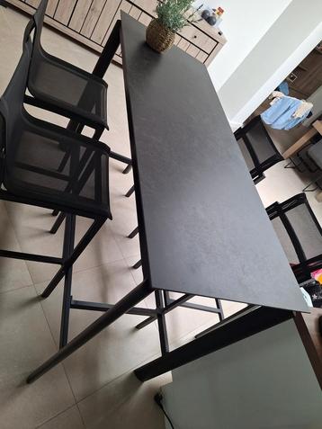 Table de bar avec 4 chaises, Enlèvement, Utilisé