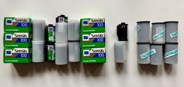 Fujichrome, set van 22 verlopen diafilms, vintage fotografie beschikbaar voor biedingen