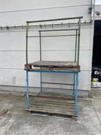 pallet met frame stapelbaar, Ophalen, Gebruikt