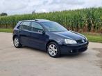 Vw golf 5 Benzine 102.000km Zonnedak airconditioning, Zwart, Blauw, Bedrijf, Golf