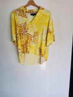 Gele blouse met print astrid black label maat s, Kleding | Dames, Astrid Black Label, Geel, Ophalen of Verzenden, Zo goed als nieuw