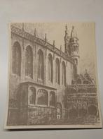 Print Albert Goethals - Heilige Bloedbasiliek Brugge, Antiek en Kunst, Ophalen of Verzenden