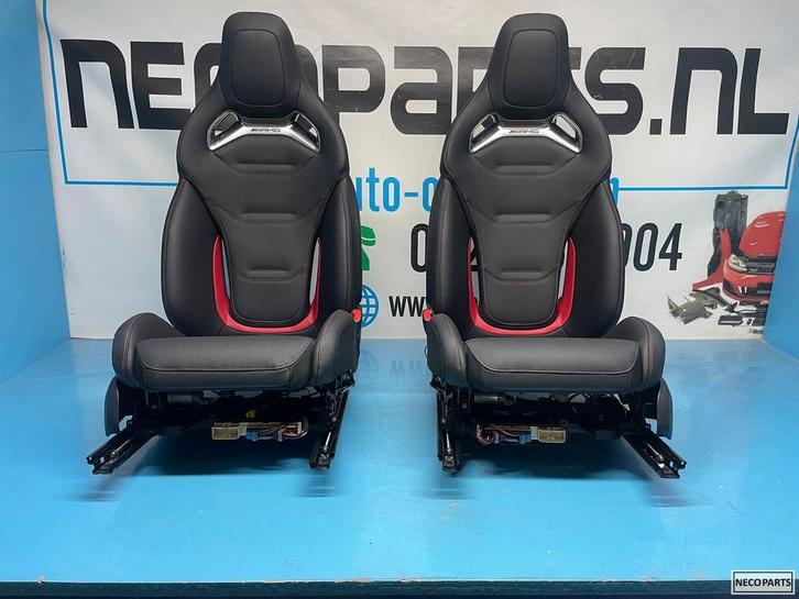 W206 C63 AMG PERFORMANCE GT KUIPSTOELEN STOELEN INTERIEUR, Auto-onderdelen, Interieur en Bekleding, Mercedes-Benz, Gebruikt, Ophalen of Verzenden