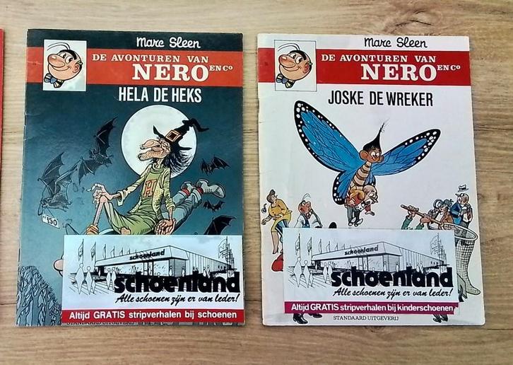 2 strips Nero: nrs 96 en 98 (Joske de wreker, Hela de Heks), Boeken, Stripverhalen, Gelezen, Ophalen of Verzenden