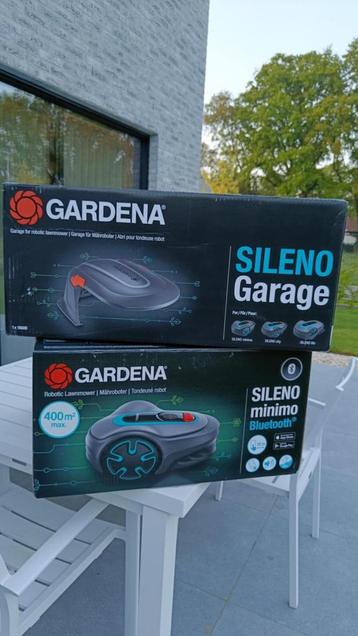 Gardena sileno robotmaaier, Neuf, Moins de 20 cm, Enlèvement, Avec capteur de pluie