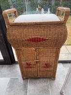 Kast vintage rotan, Antiek en Kunst, Ophalen
