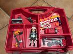 Playmobil 4180 - Opbergbox voor brandweermannen, Kinderen en Baby's, Speelgoed | Playmobil, Ophalen of Verzenden, Gebruikt, Complete set